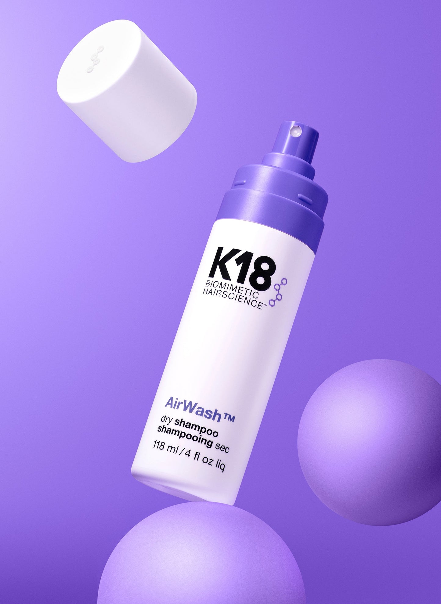 AirWash dry shampoo 4oz