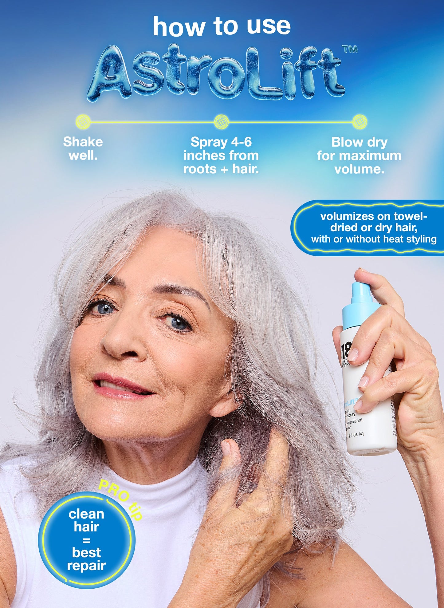 AstroLift reparative volume spray 1.6oz