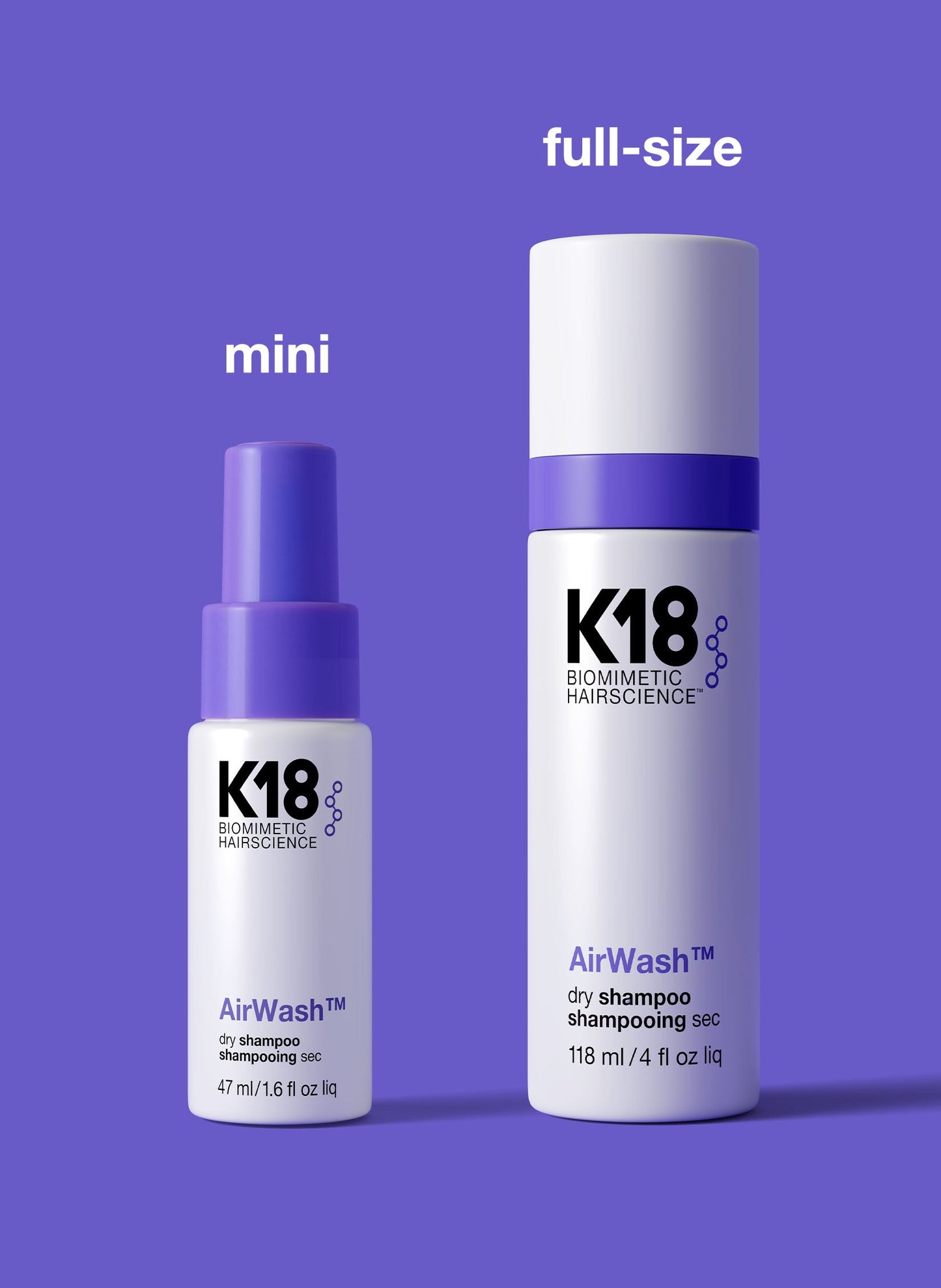 AirWash dry shampoo 4oz