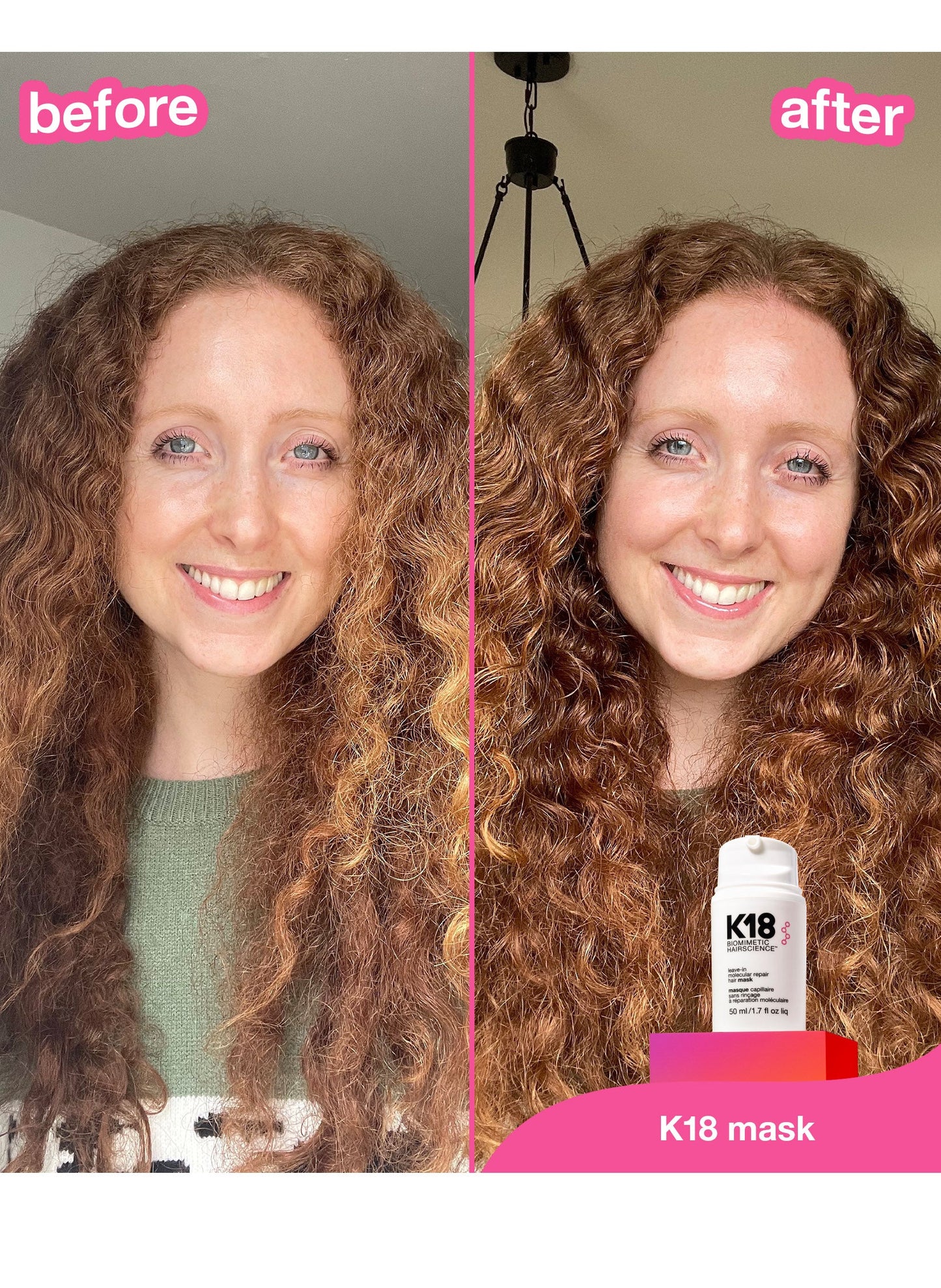 Full-Size Leave-In Molecular Repair Hair Mask 50mL